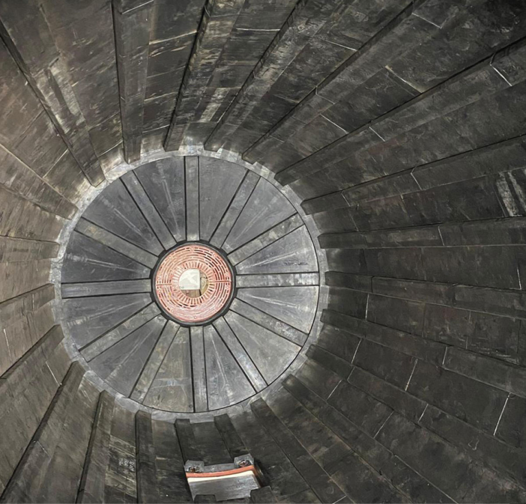 Interior de Molino con Liners Hibridos